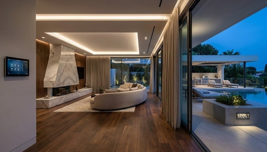 טרנדים חמים בעיצוב בתים יוקרתיים | Level Studio Architects